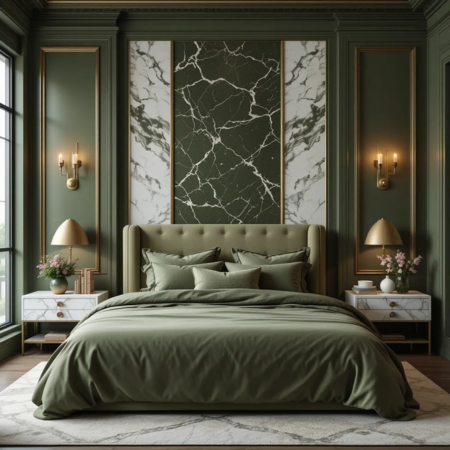 38 Olive Green Bedroom Ideas