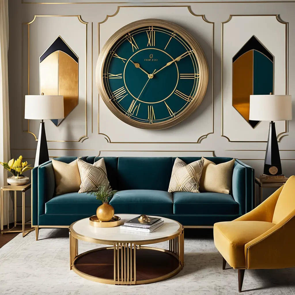 Art Deco Inspired Clocks