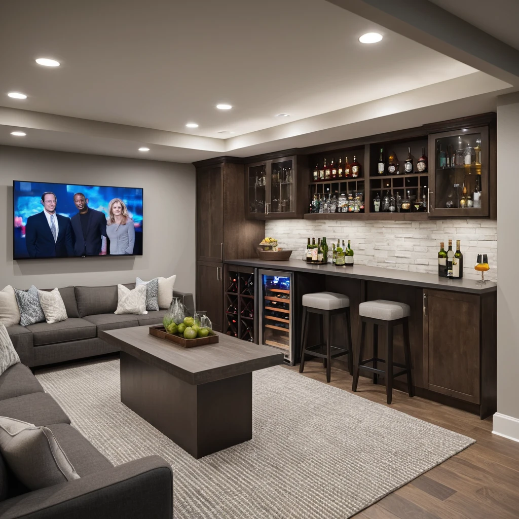 Bar Area and Entertainment Space