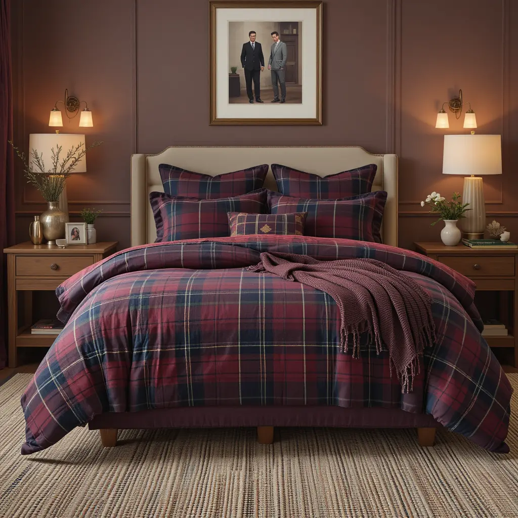 Chic Plaid Bedding