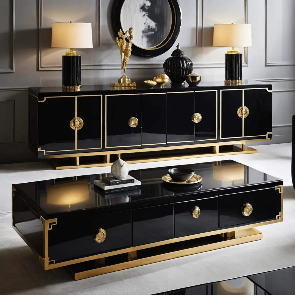 Decorative Lacquered Furniture