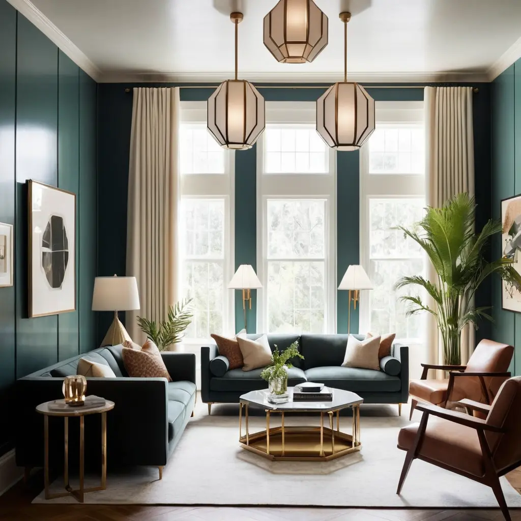 Geometric Lighting Fixtures