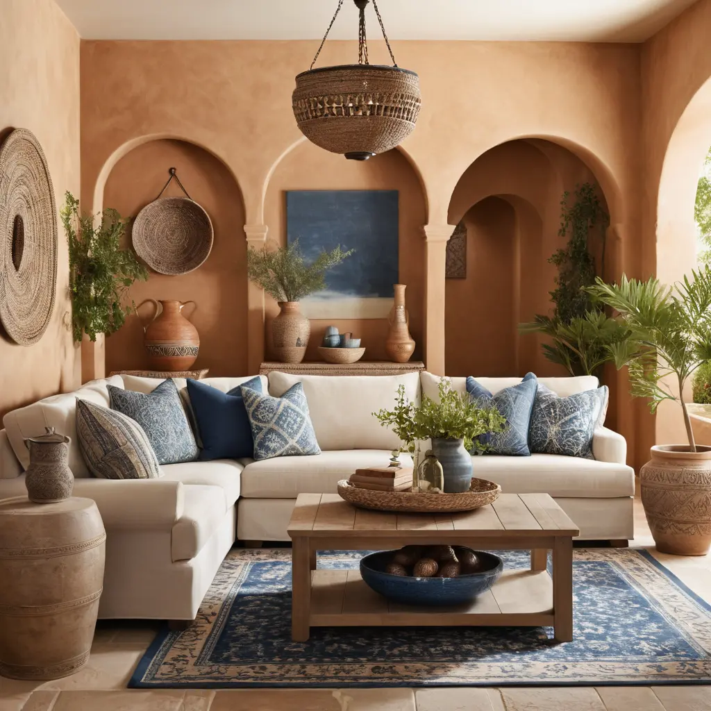 Mediterranean-Inspired Family Room