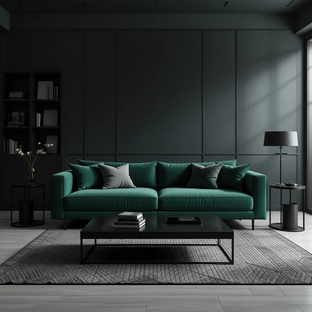 Pair with Minimalist Black Furniture for an Elegant Look