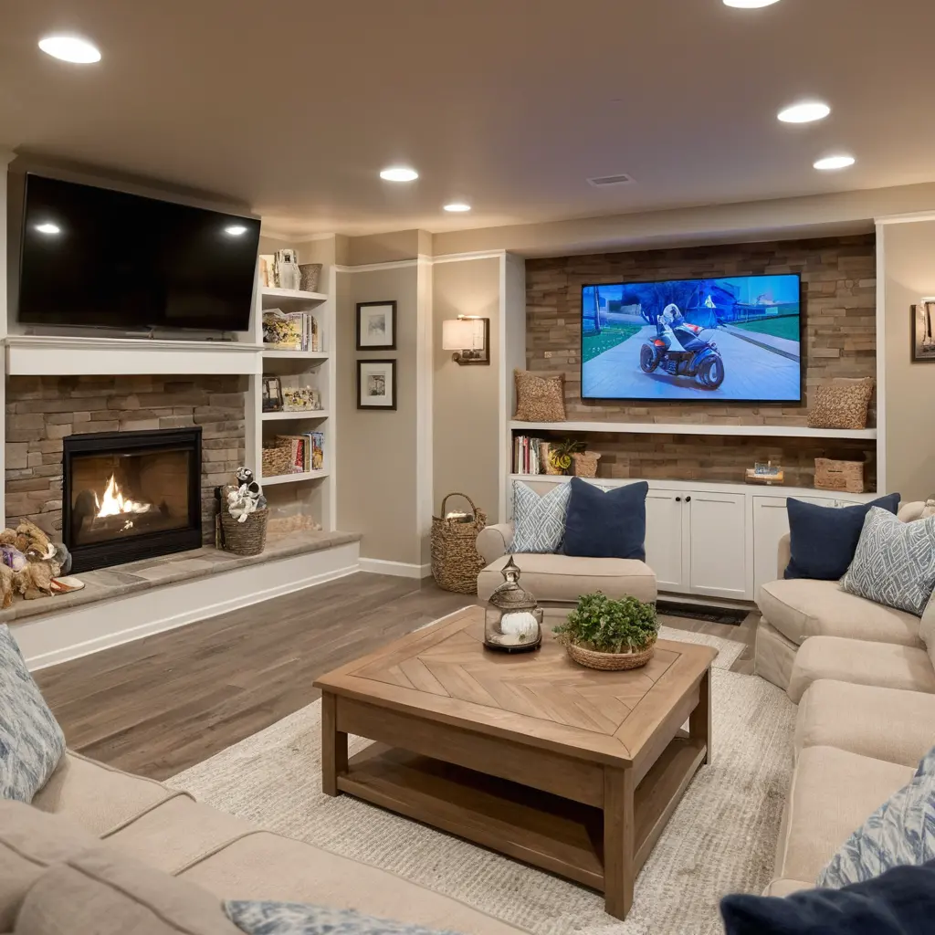 Pet-Friendly Family Room