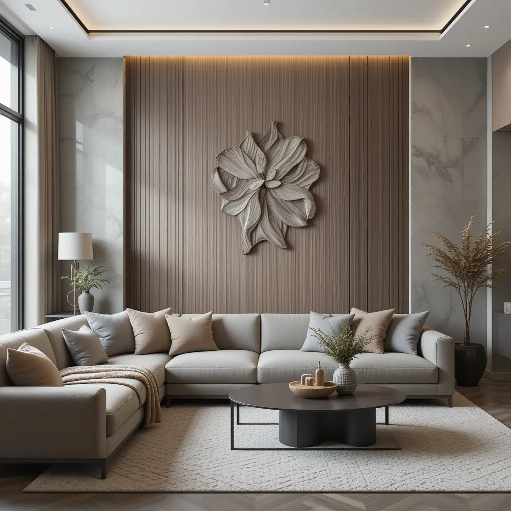 Textured Accent Walls for Visual Interest