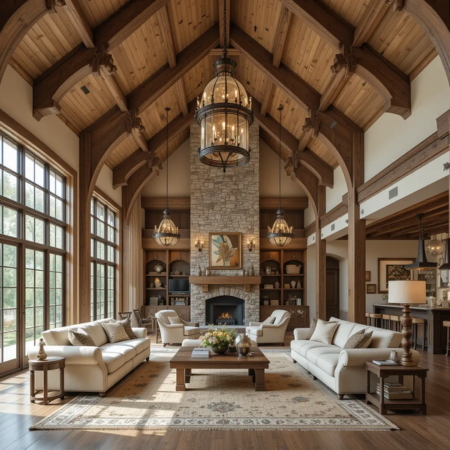 38 Modern Rustic Living Room Ideas