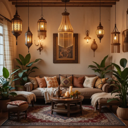 43 Boho Living Room Decor Ideas