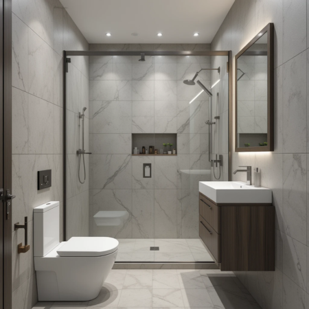 46 Stunning Small Full Bathroom Ideas