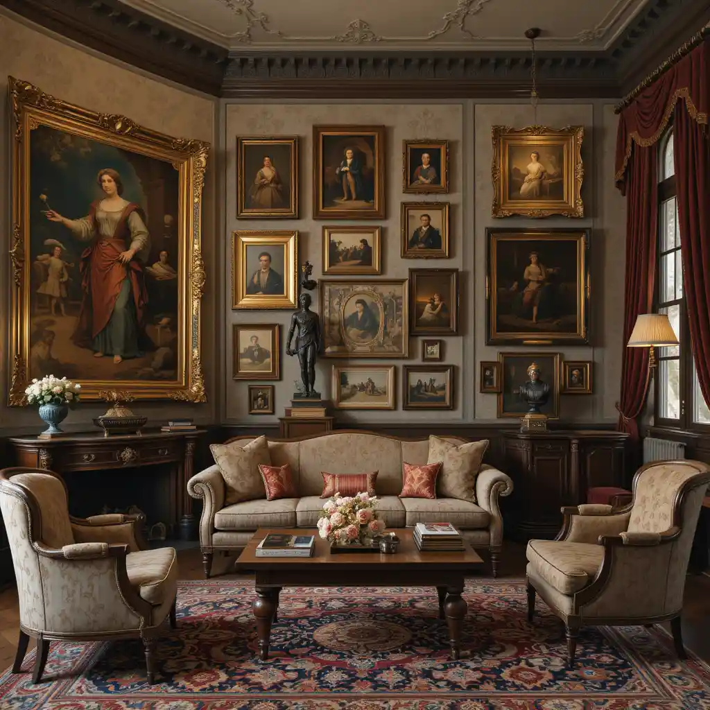 Antique Art Pieces for a Personal Touch
