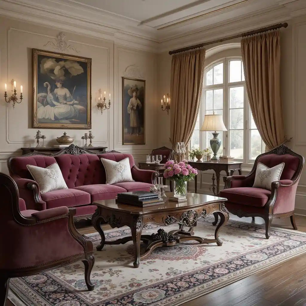 Antique Elegance with Modern Comfort