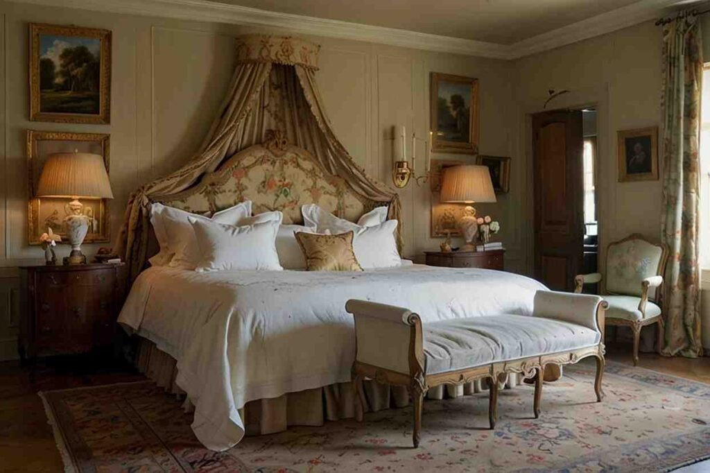 Antique French Artwork and Tapestries