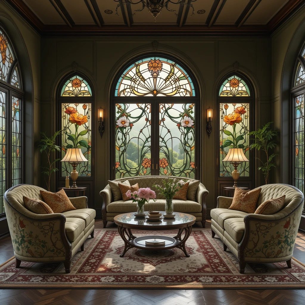 Art Nouveau Living Room