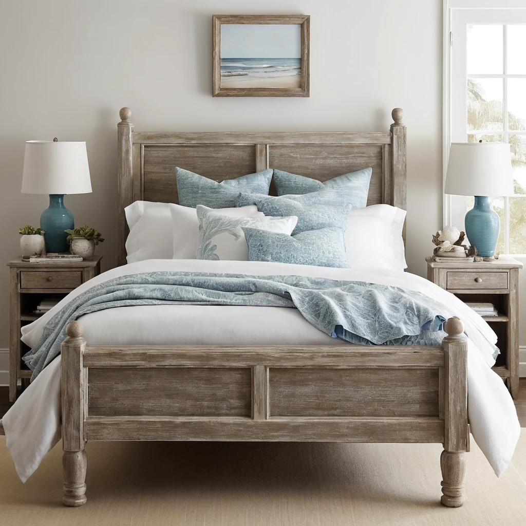 Beach-Inspired Bed Frames
