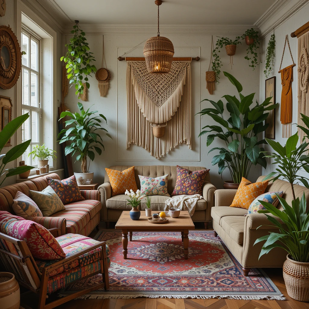 Bohemian Chic Living Room