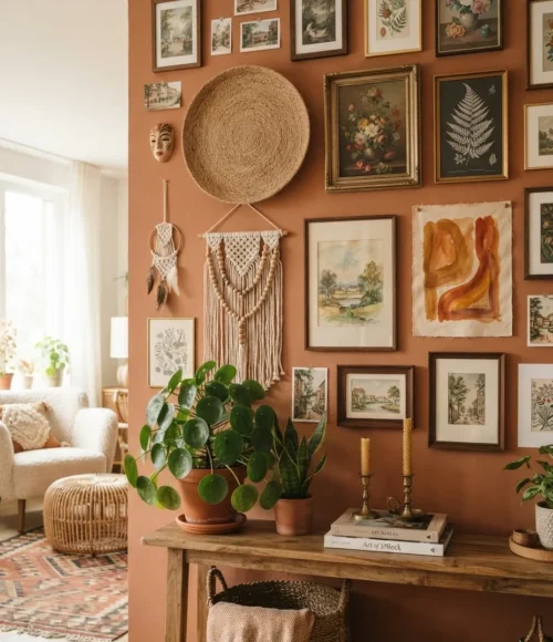 Bohemian Gallery Wall