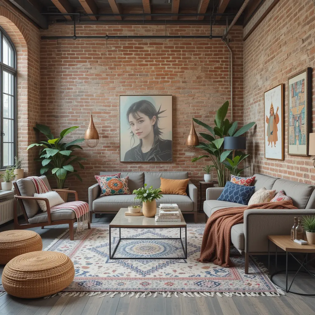 Bohemian Loft Elements