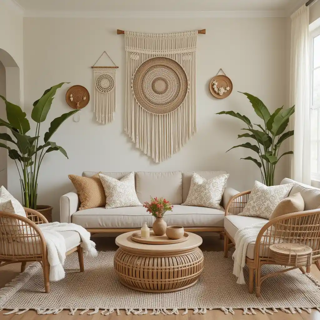 Boho Chic with Cream and Beige