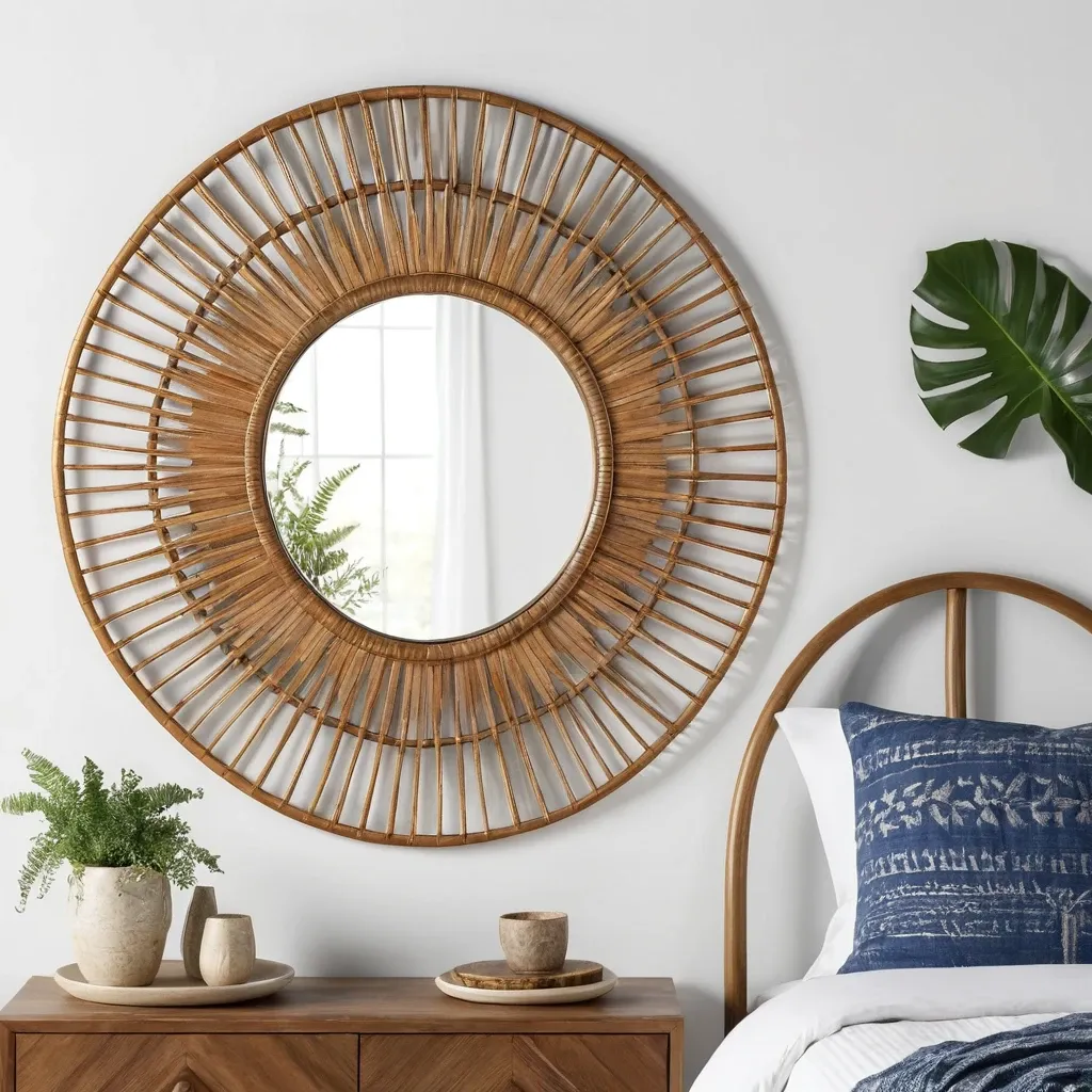 Boho-Inspired Wall Mirrors