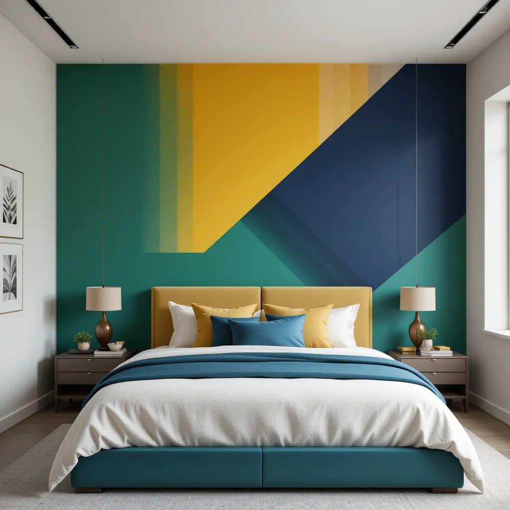 Bold Color Blocking for a Modern Look