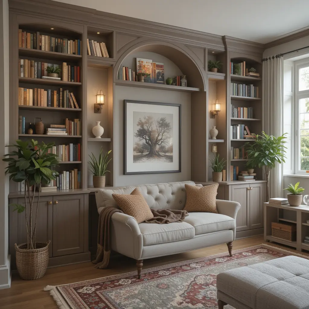Book Nook Wall