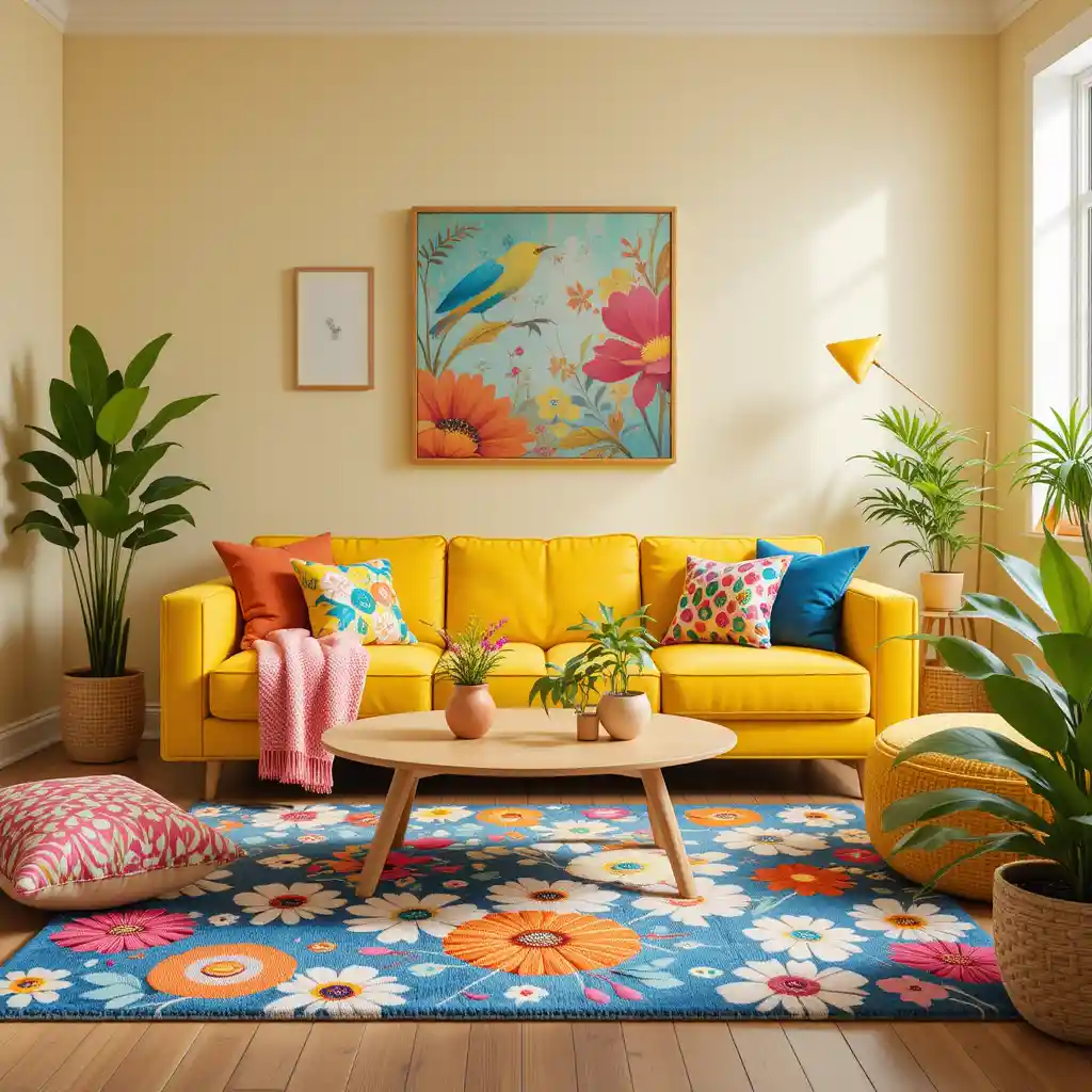 Bright and Cheerful Living Room