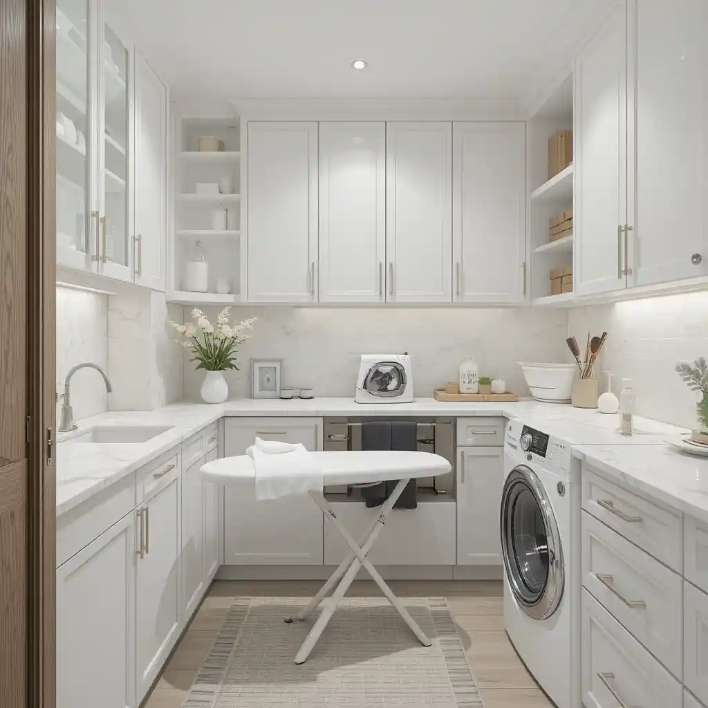 Built-in Ironing Station