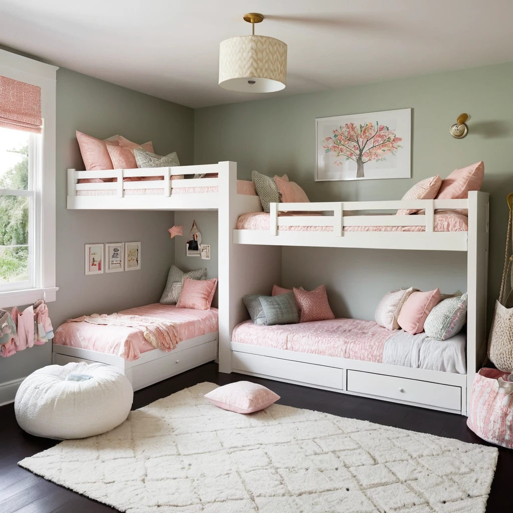 Bunk Beds for Extra Floor Space