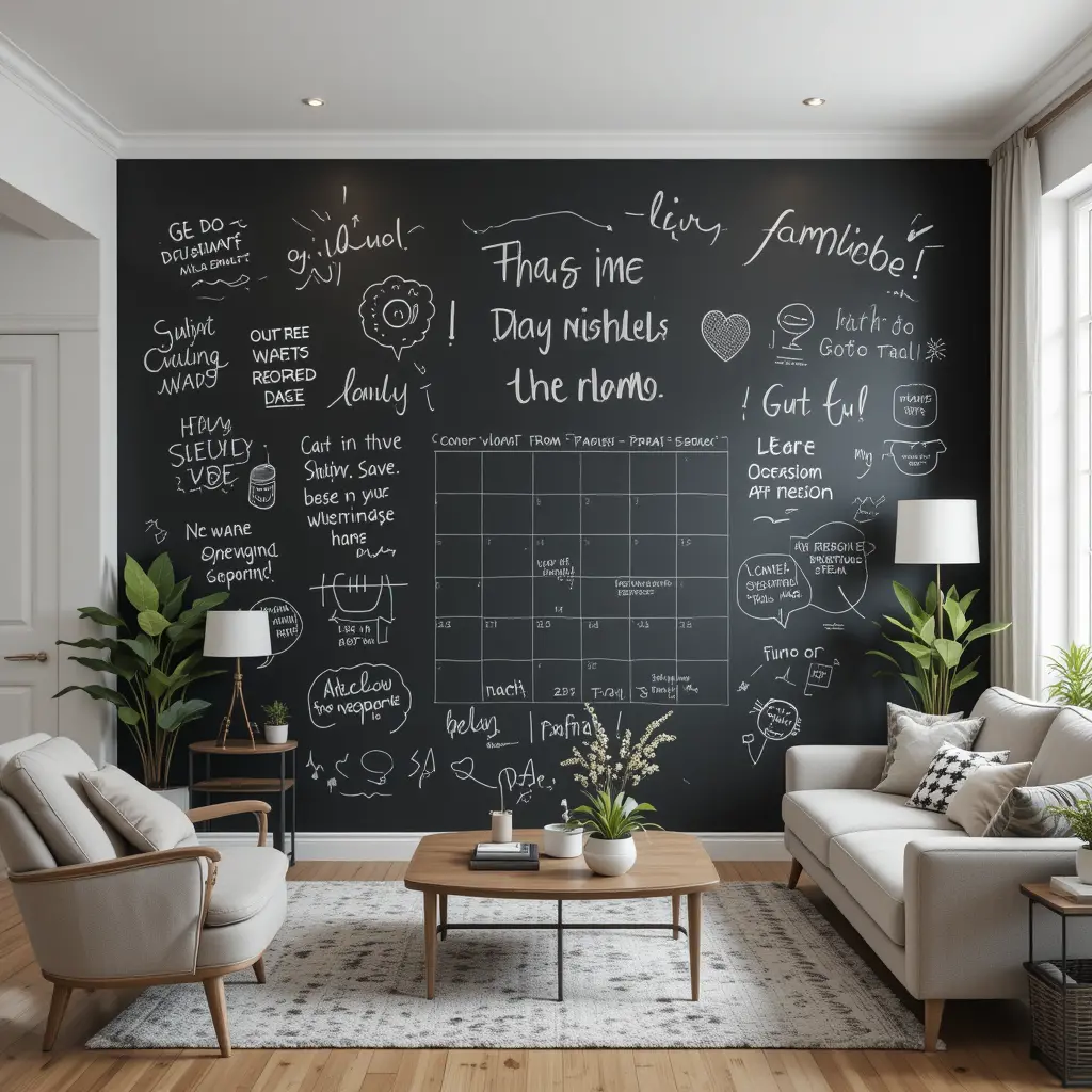Chalkboard Accent Wall