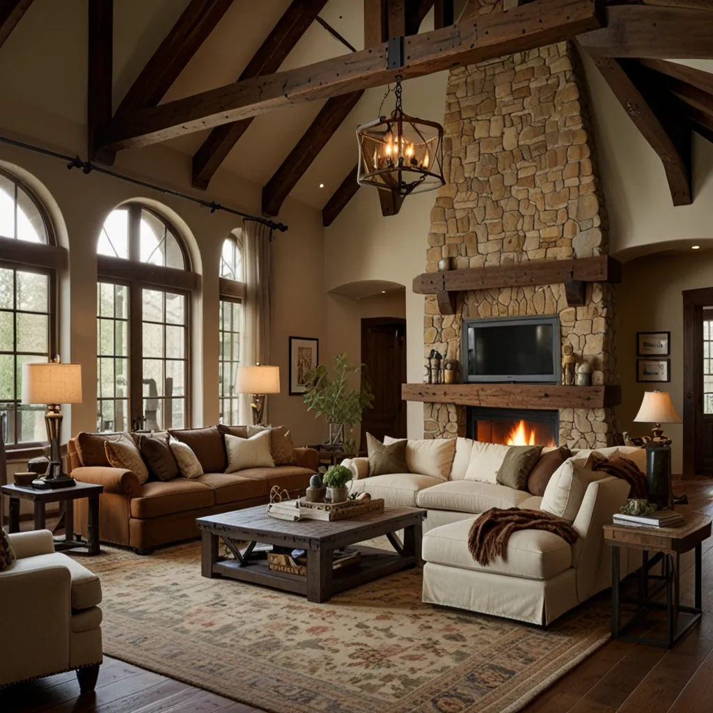 Charming Wood Beams for Rustic Elegance