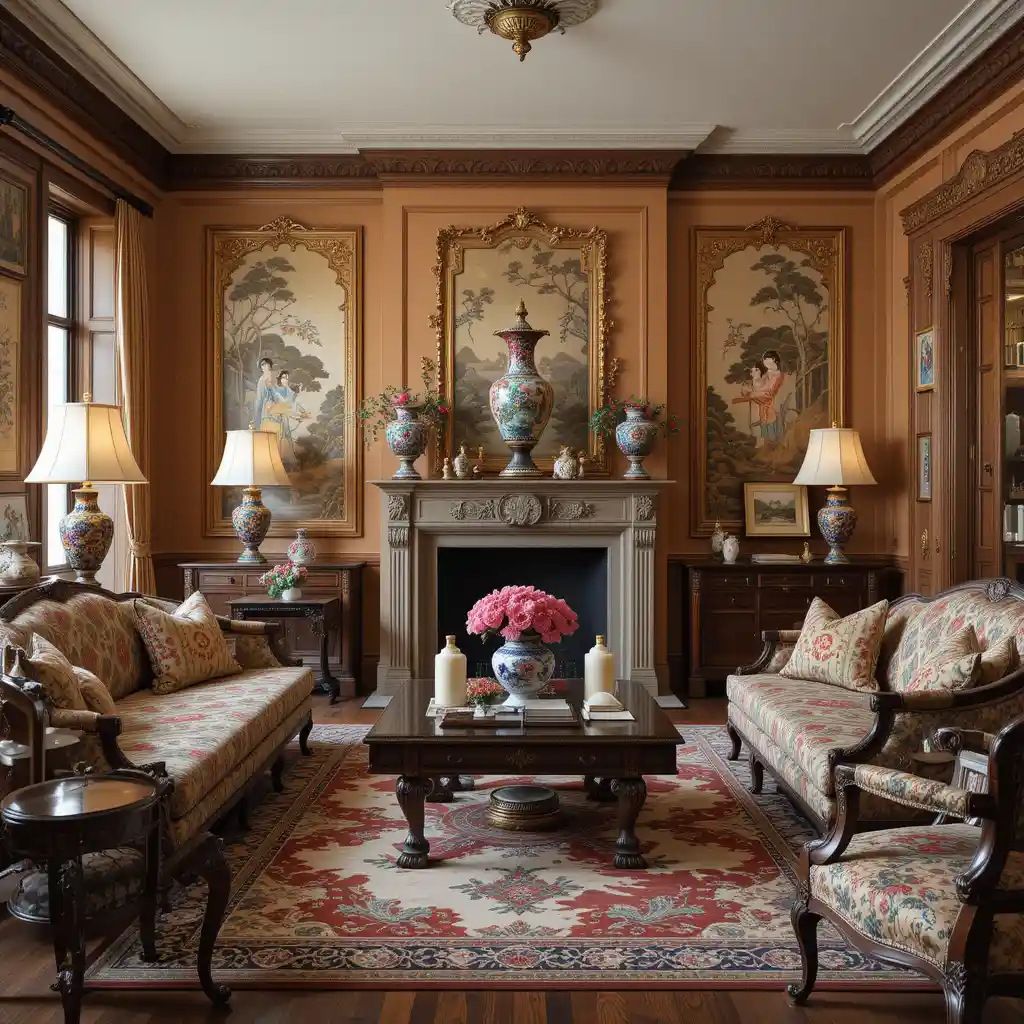 Chinoiserie-Inspired Antique Accents