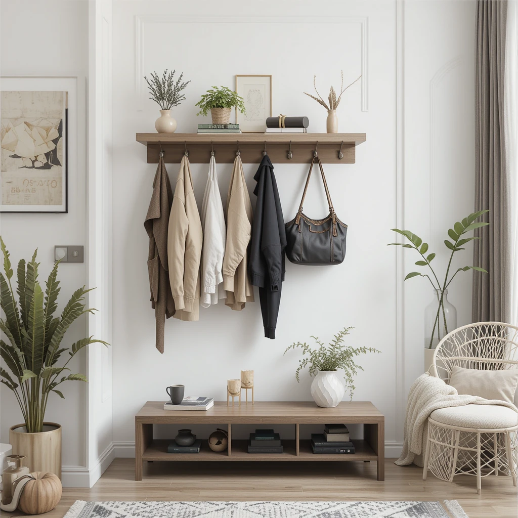 Choose a Wall-Mounted Coat Rack