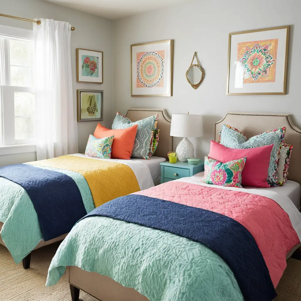 Colorful Throw Pillows for Personality