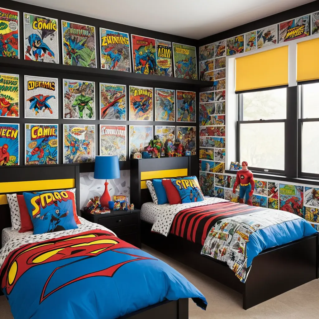 Comic Book Collector’s Room