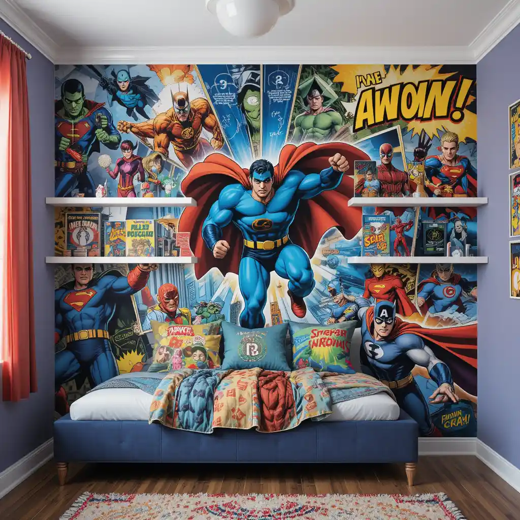 Comic Book and Superhero Wall Art