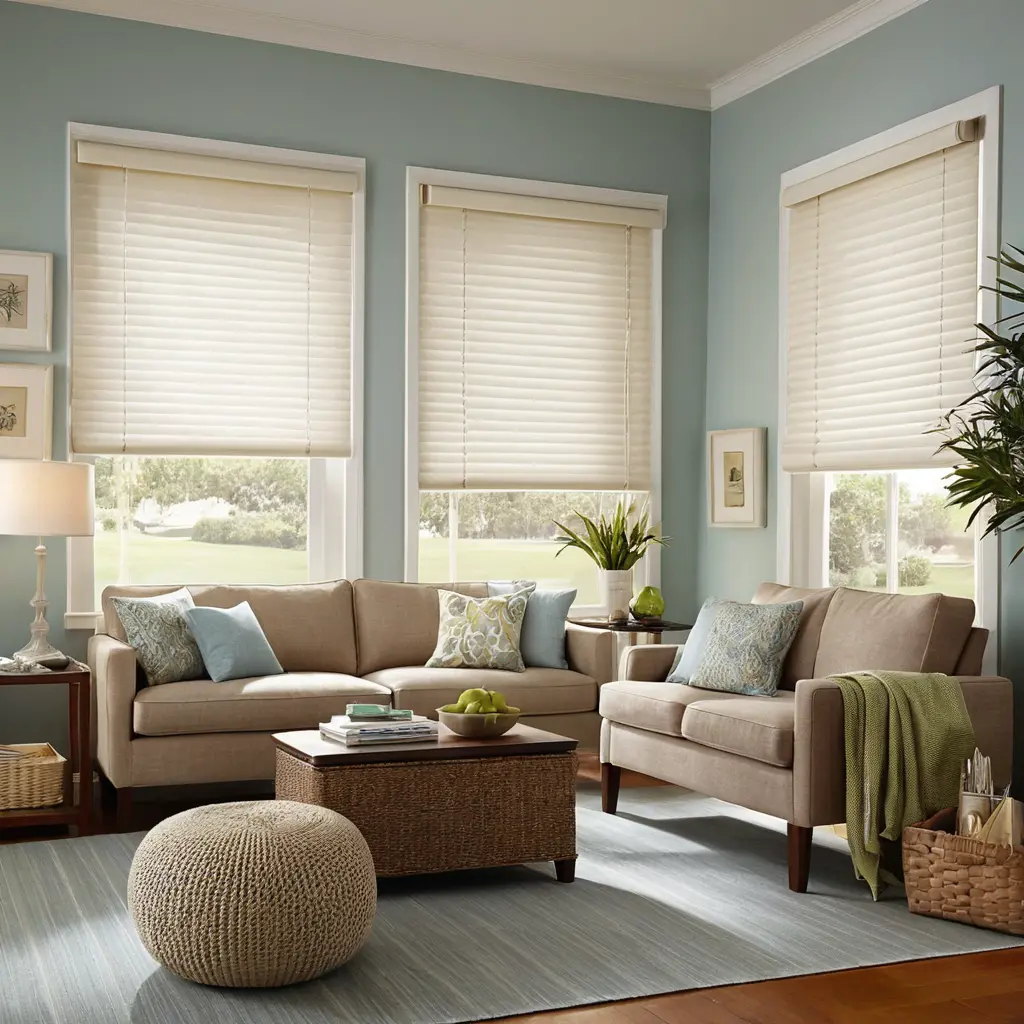 Compact Roll-Up Blinds for Small Spaces