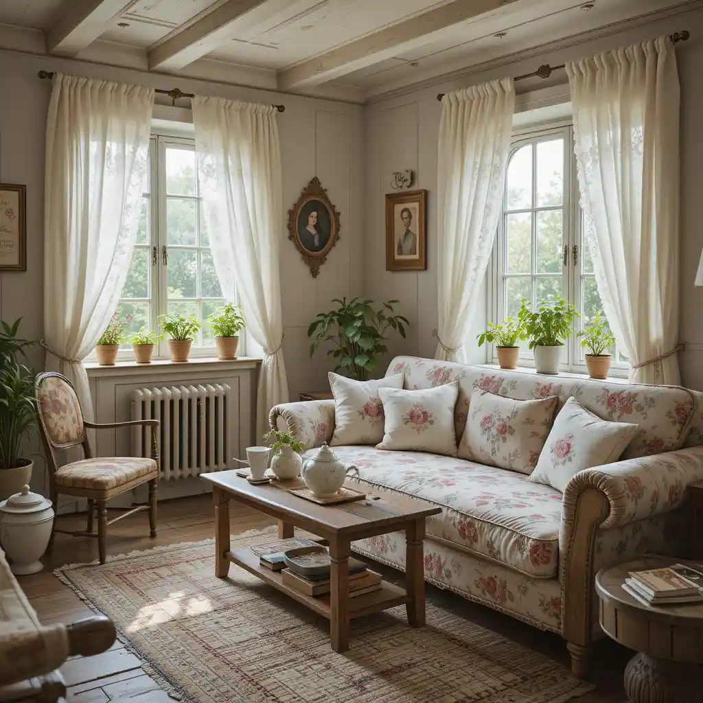 Cottagecore Living Room