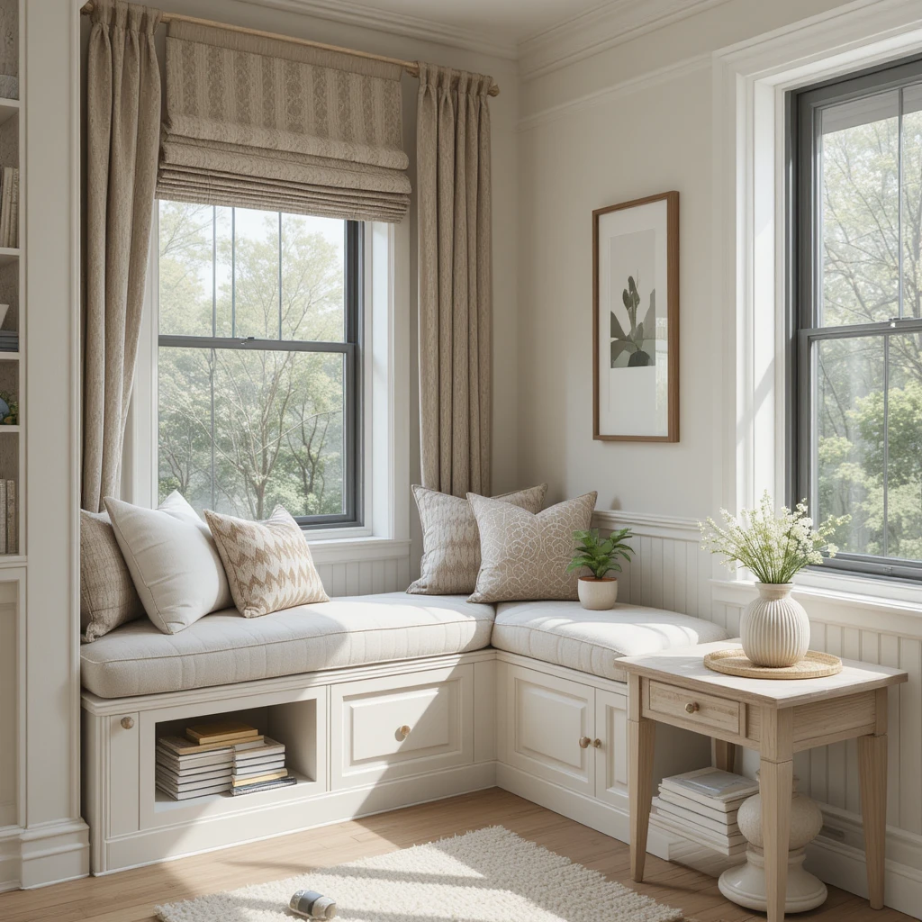 Create a Nook with a Window Seat