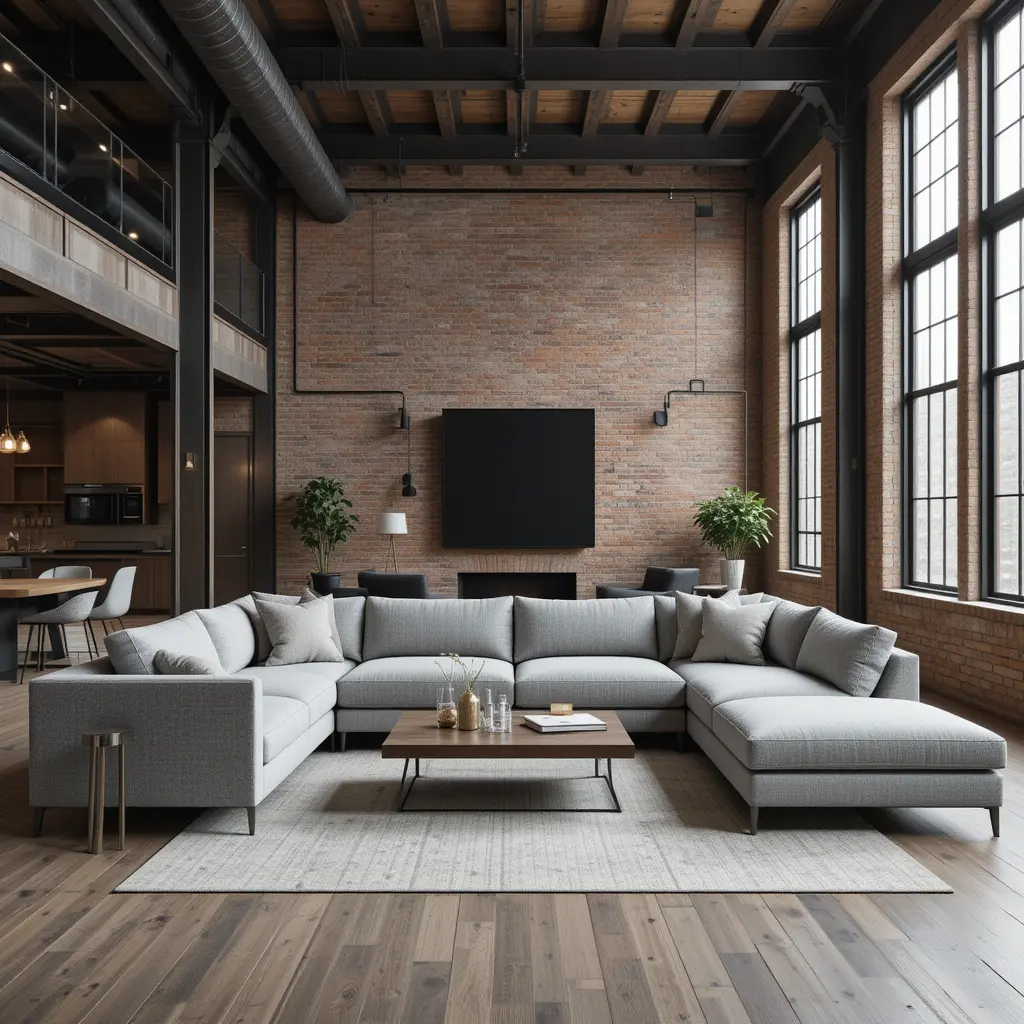 Custom-Designed Sofa