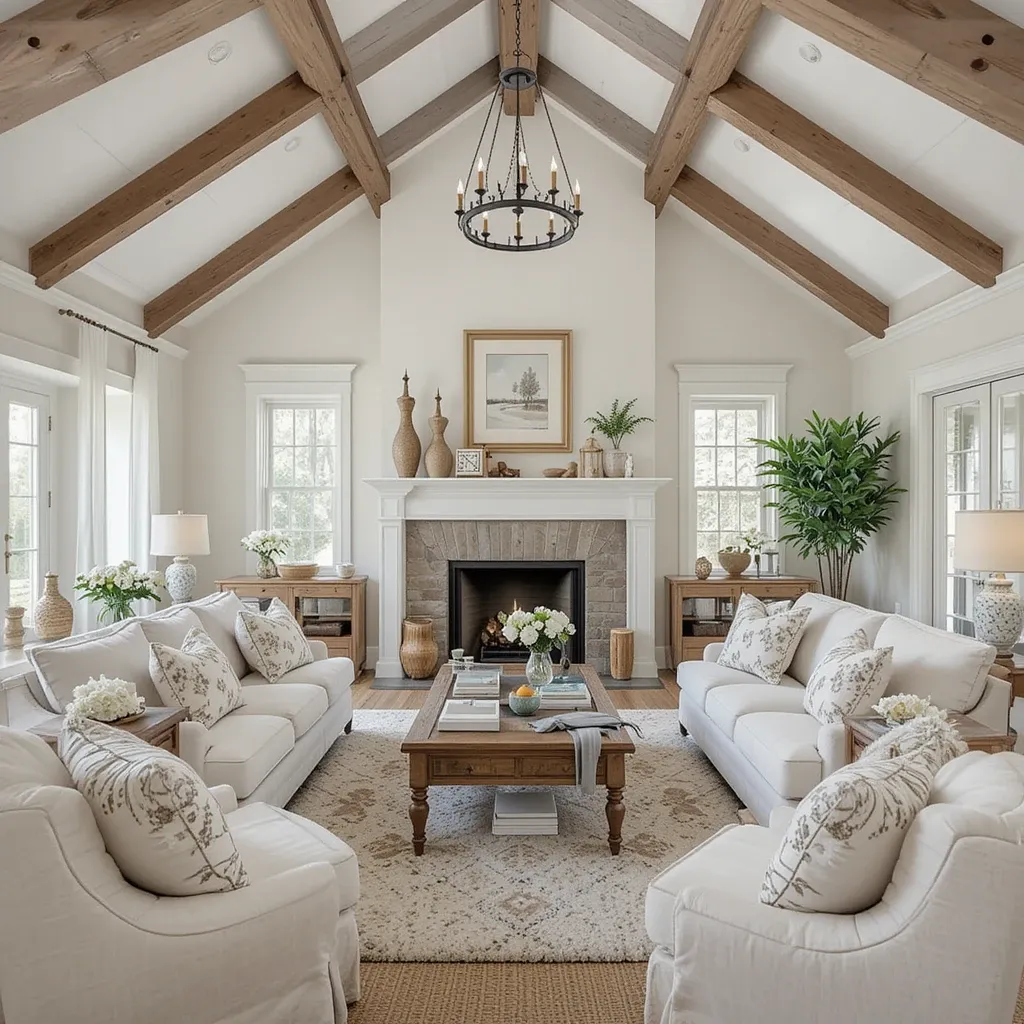 Exposed Beams for Rustic Elegance