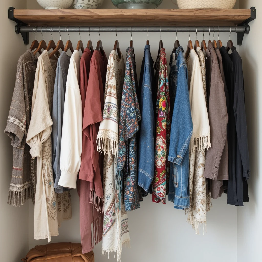 Exposed Clothing Rails