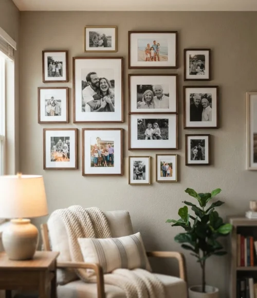 Family Photo Gallery Wall