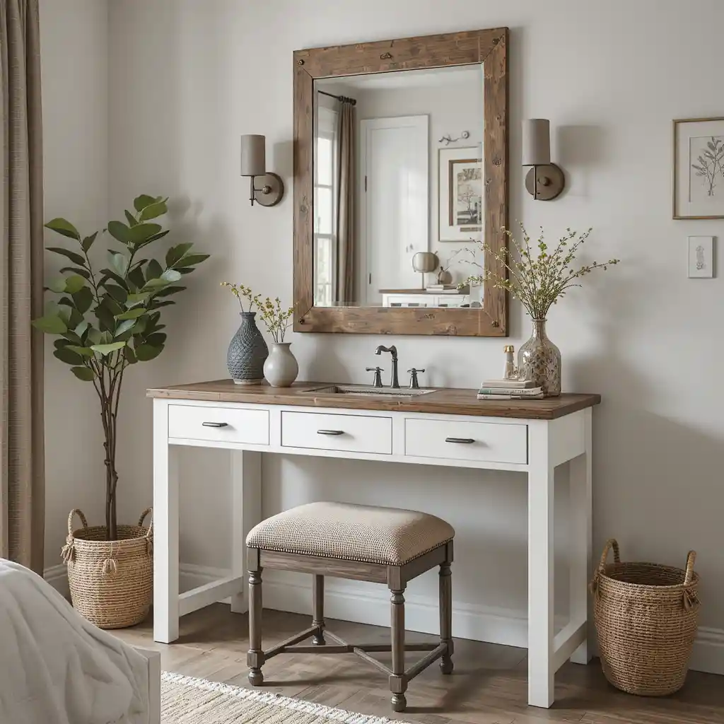 Farmhouse-Style Vanity
