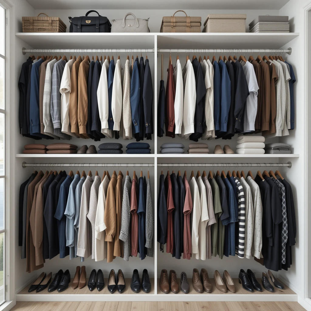 Floor-to-Ceiling Shelves