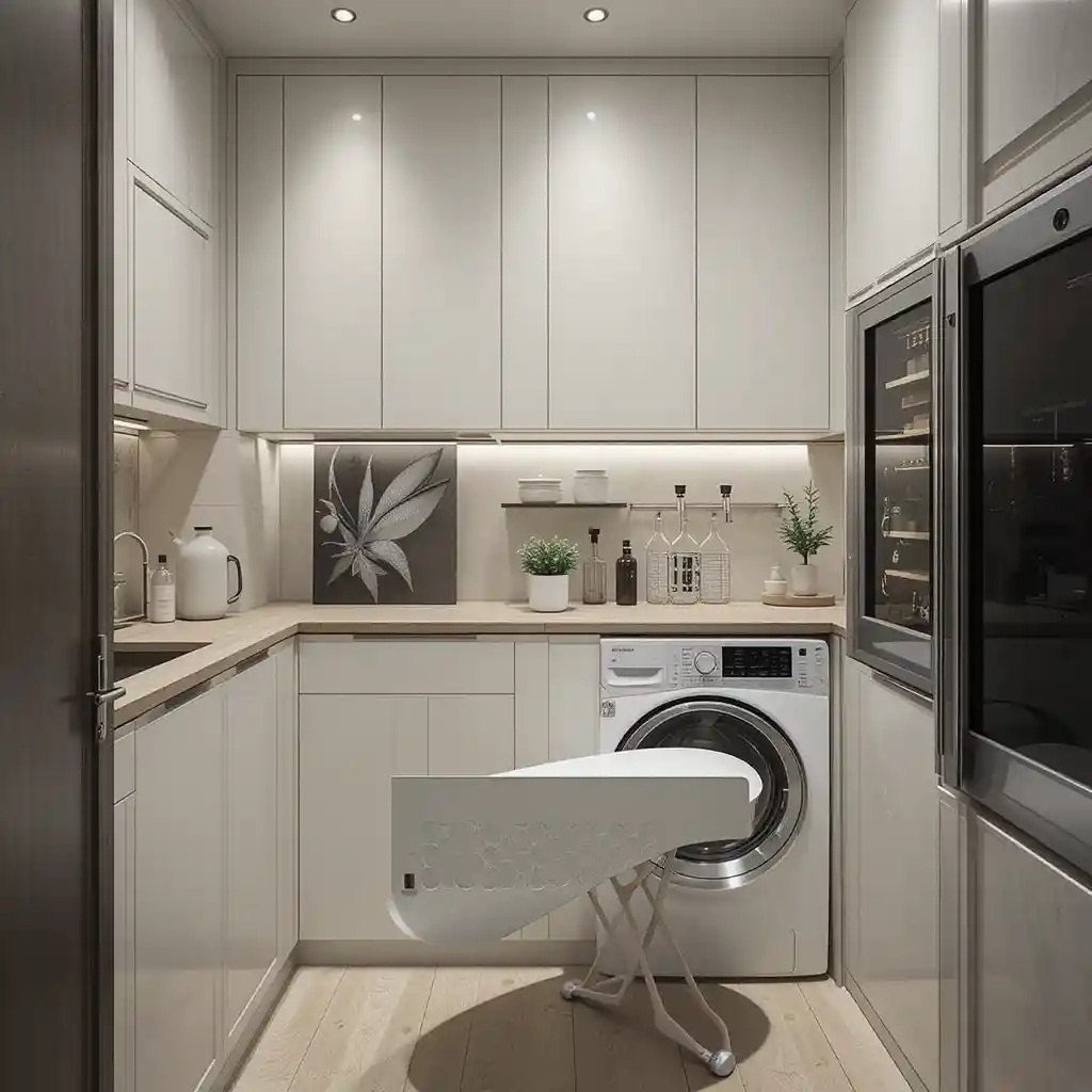 Fold-Out Ironing Board Drawer