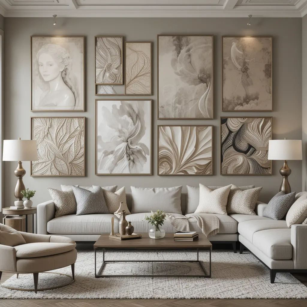 Framed Fabric Panels