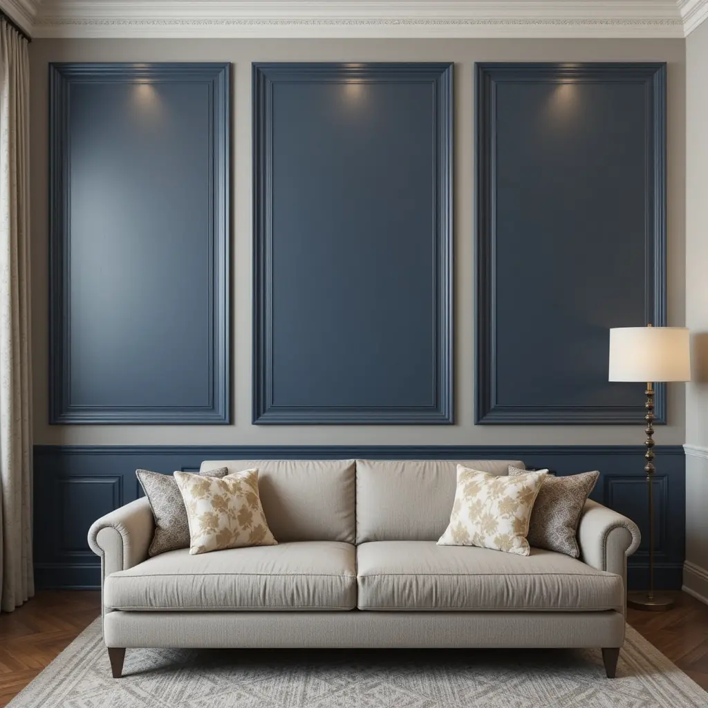 Framed Panel Wall
