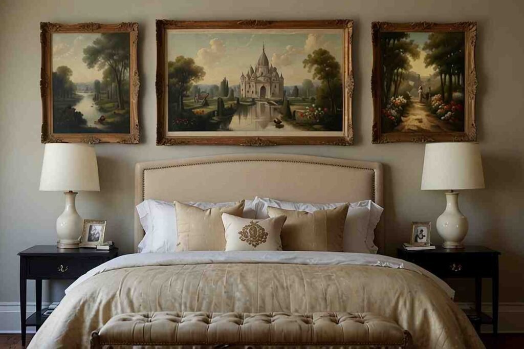 French-Inspired Art and Portraits