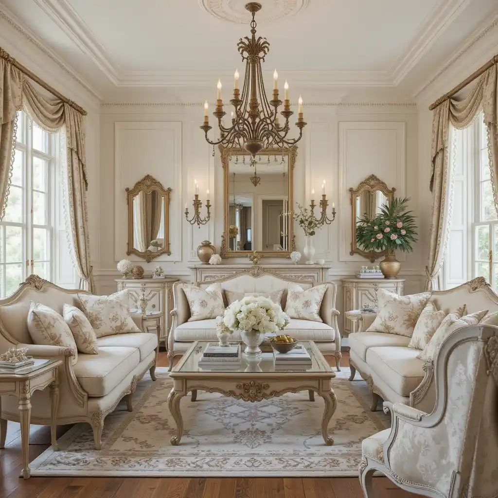 French Provincial Living Room