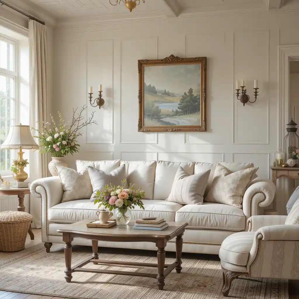 French Provincial Sofa